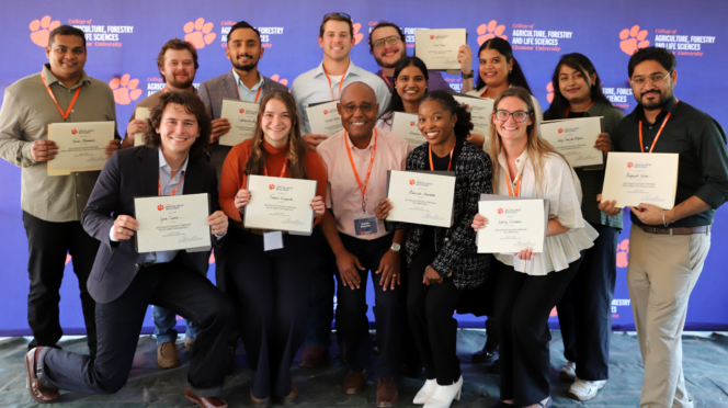 CAFLS Graduate Research Symposium award recipients